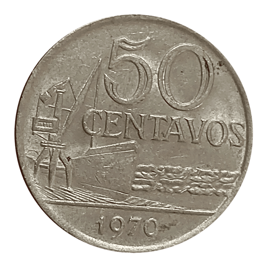 50 Centavos 1970 Sku 1034