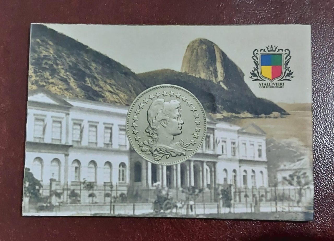 | Casa do Colecionador Blister+moeda de 50 Réis Sku 1218