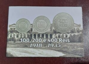 Blister+moedas 100/200/400 Réis Sku 1216