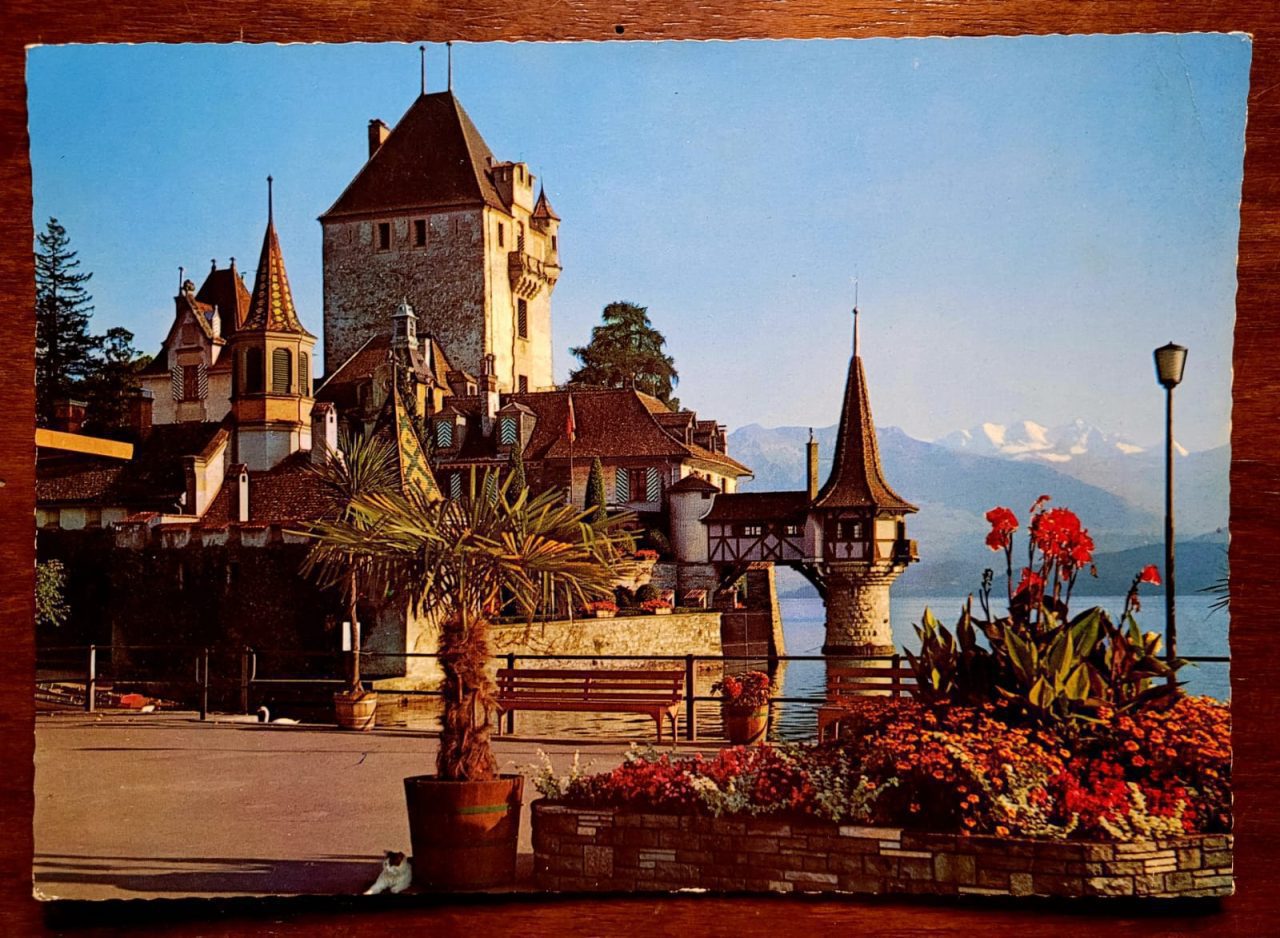 Cartão Postal Estrangeiro - Suíça - Castelo de Oberhofen