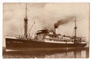 Cartão Postal - Navio Carl Hoepcke - Empreza Nacional de Navegação - Anos 20