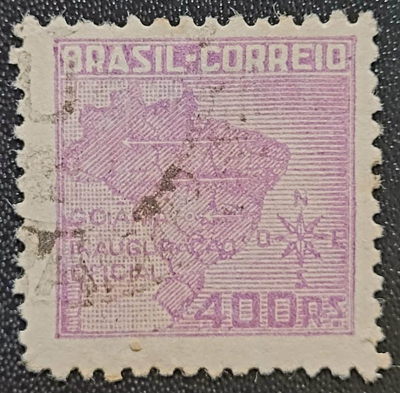 | Casa do Colecionador Comemorativos - RHM C0175 (Usado) Inauguração de Goiânia / GO - 05/07/1942 (Selos do Brasil)