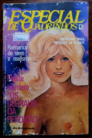 Especial de Quadrinhos Nº 13 (Editora Grafipar) Quadrinhos Eróticos