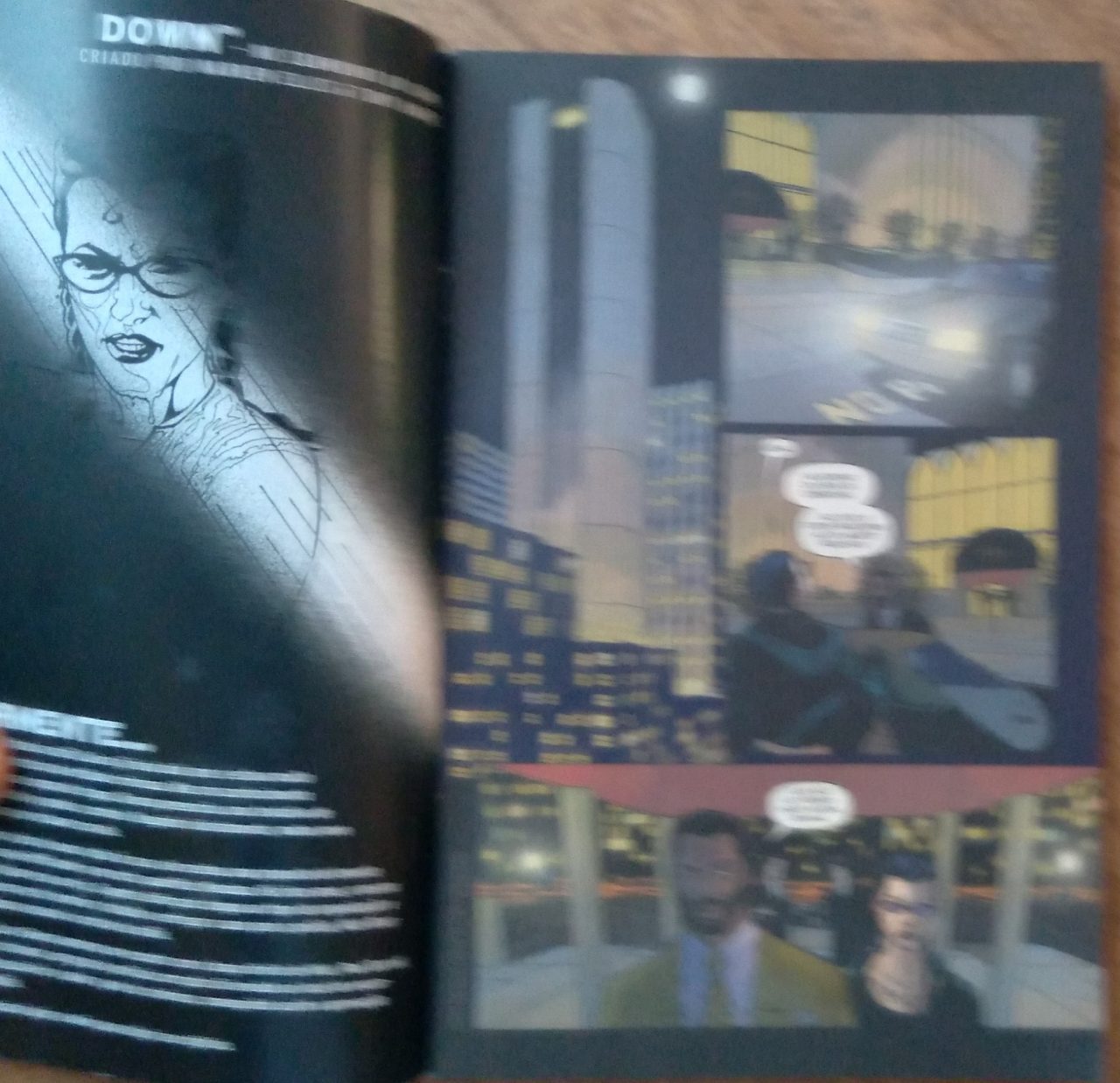 | Casa do Colecionador Gibi Down 2. Ed Panini 2006. Warren Ellis.
