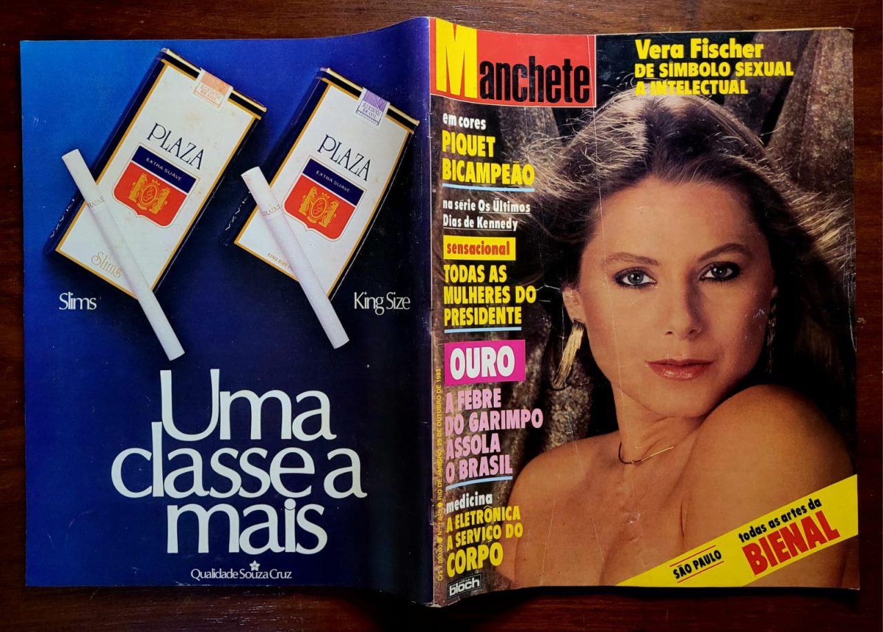 | Casa do Colecionador Manchete Nº 1645 - Vera Fischer de Símbolo Sexual a Intelectual - 29/10/1983