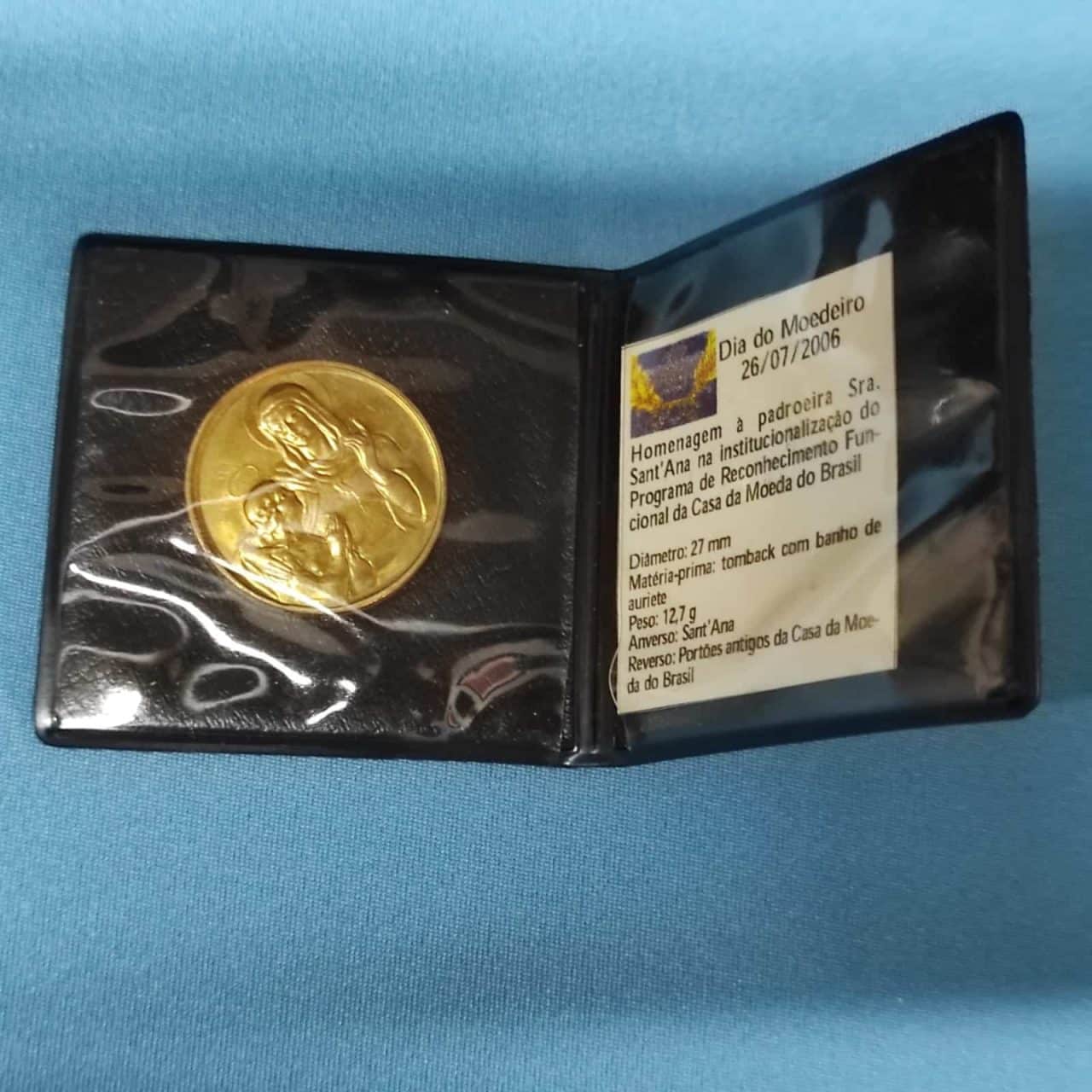 Medalha Padroeira Sant'Ana Dia do Moedeiro