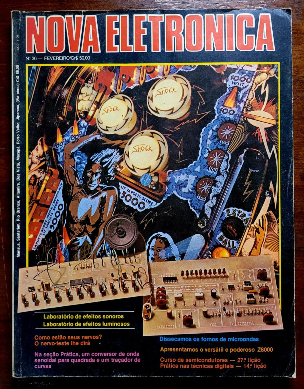 | Casa do Colecionador Nova Eletrônica Nº 36 - Fevereiro 1980
