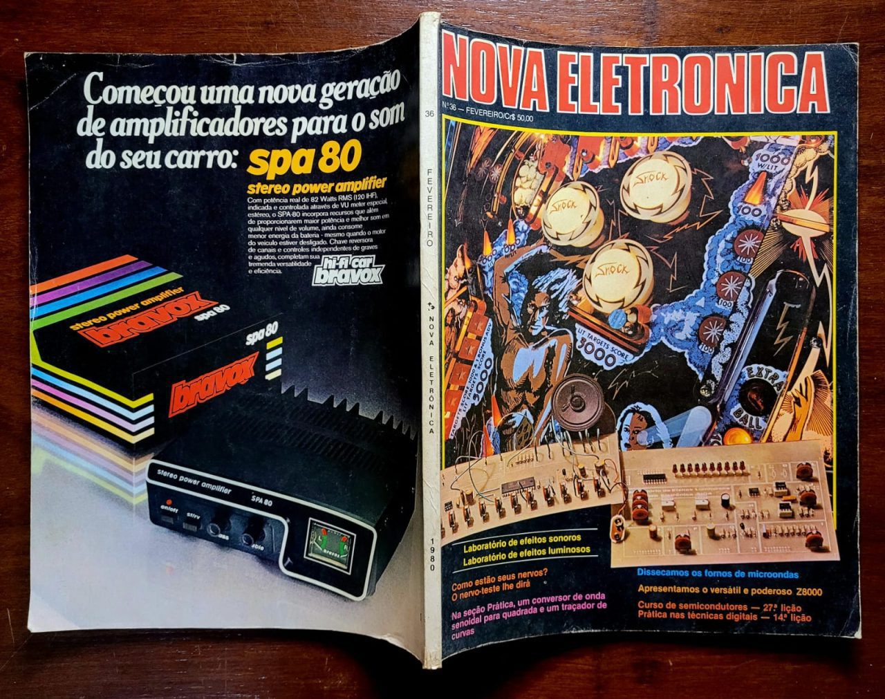 | Casa do Colecionador Nova Eletrônica Nº 36 - Fevereiro 1980
