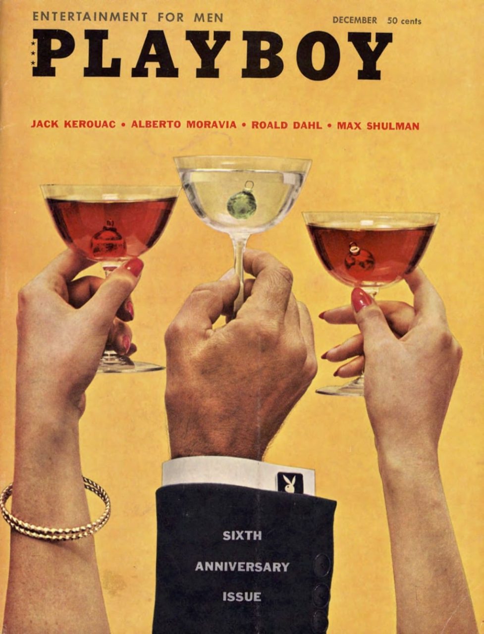 | Casa do Colecionador Playboy Americana Nº 072 em PDF - Ellen Straton - Dezembro de 1959 (Edição de 6º Aniversário)