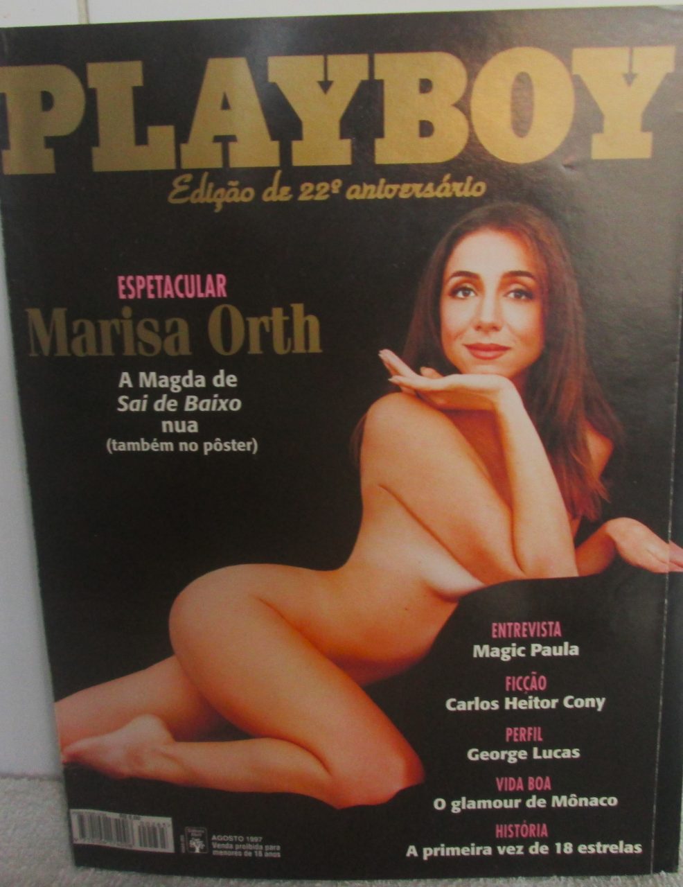 Playboy Edição Aniversário Mariza Orth (Magda) 320 págs.