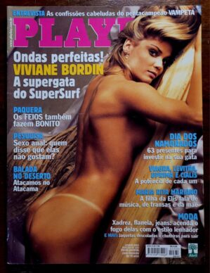 Playboy Nº 335 - Viviane Bordin (Revista com Pôster) Junho 2003