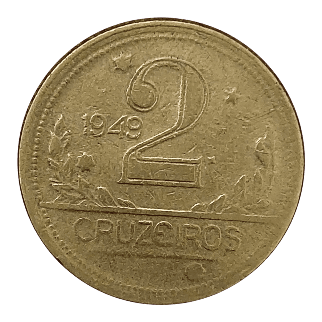 2 Cruzeiros 1949 Sku 1264