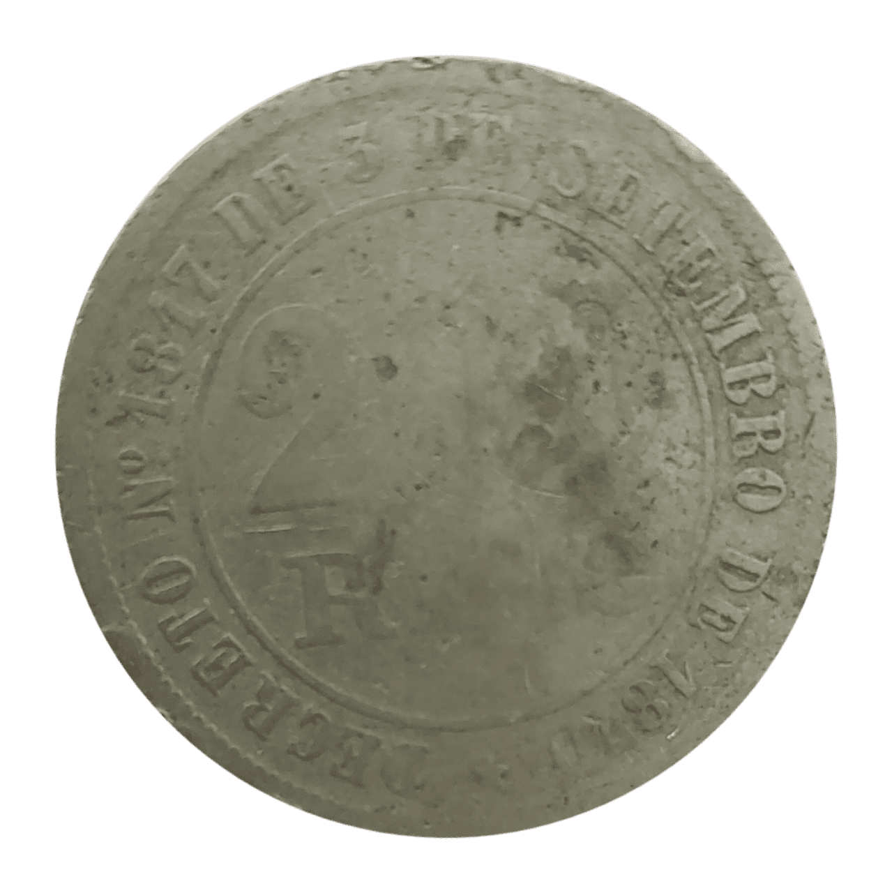 | Casa do Colecionador 200 Réis 1876 Escassa tampo buraco no álbum Sku 1253