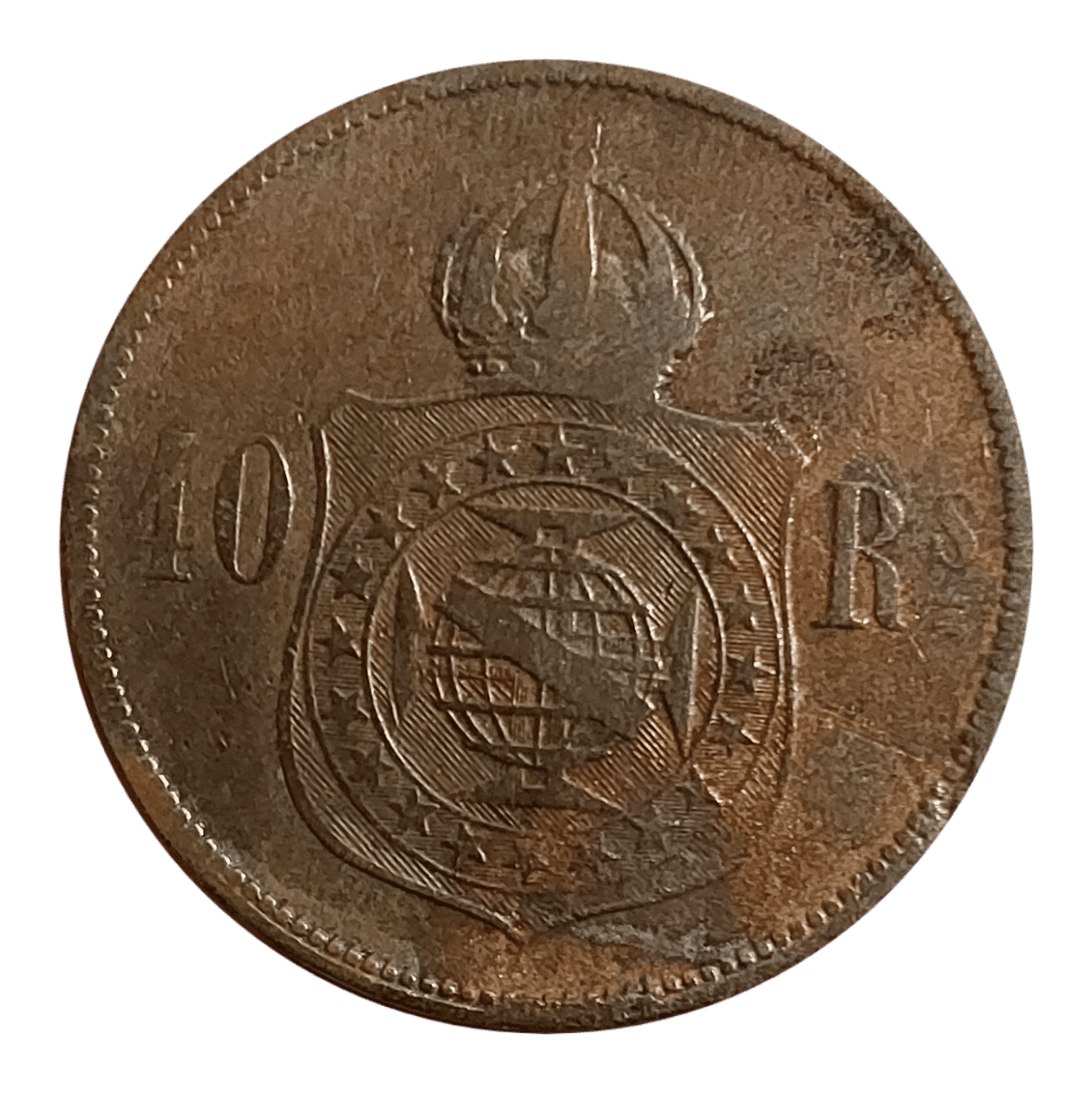 | Casa do Colecionador 40 Réis 1873 Sku 1292
