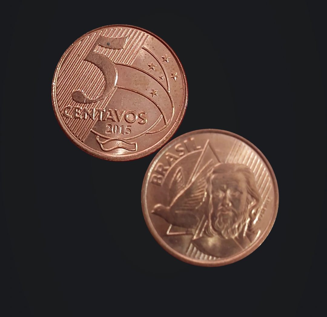 | Casa do Colecionador 5 Centavos 2015 FC Sku 1269