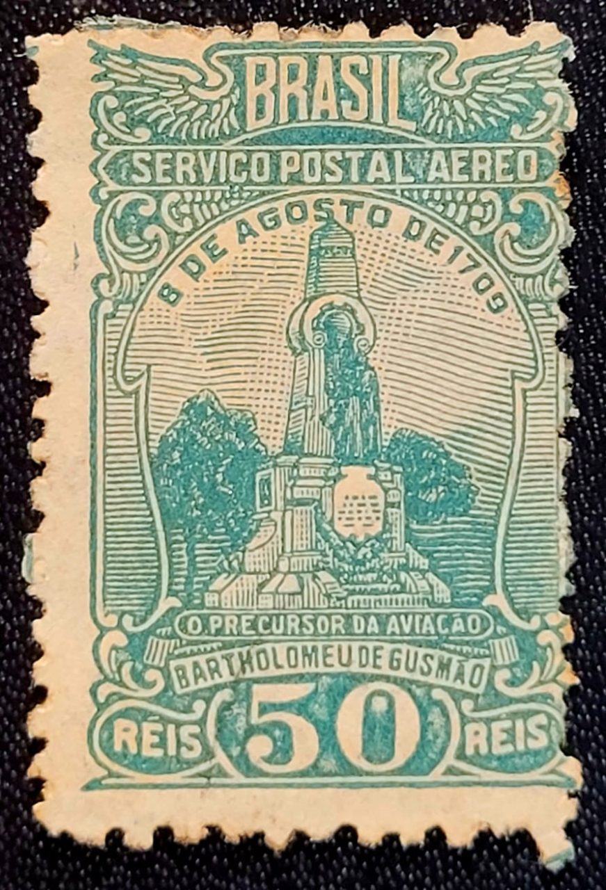 | Casa do Colecionador Aéreos - RHM A017 A (Novo) Aeronáutica - Monumento ao Padre Gusmão - 01/01/1933