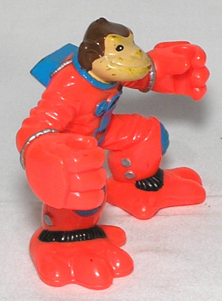 | Casa do Colecionador Boneco - Macaco espacial , Segura caneta, Tamanho 12 cm largura