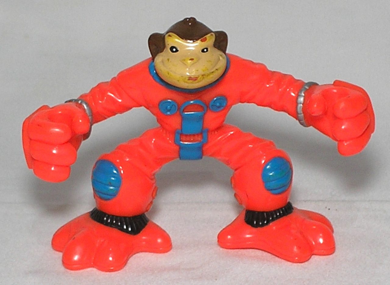 | Casa do Colecionador Boneco - Macaco espacial , Segura caneta, Tamanho 12 cm largura