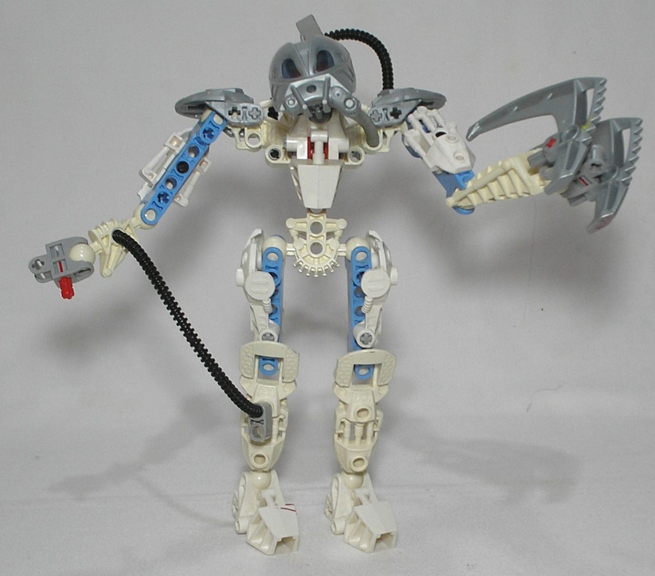 | Casa do Colecionador Boneco - Robô do futuro exterminador em ação, todo articulado em movimentos, fica em pé, Tamanho 20 x 25 cm