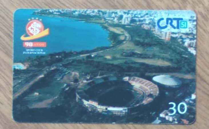 | Casa do Colecionador Cartão Brasil CRT 1999. Vista aérea complexo Beira Rio.