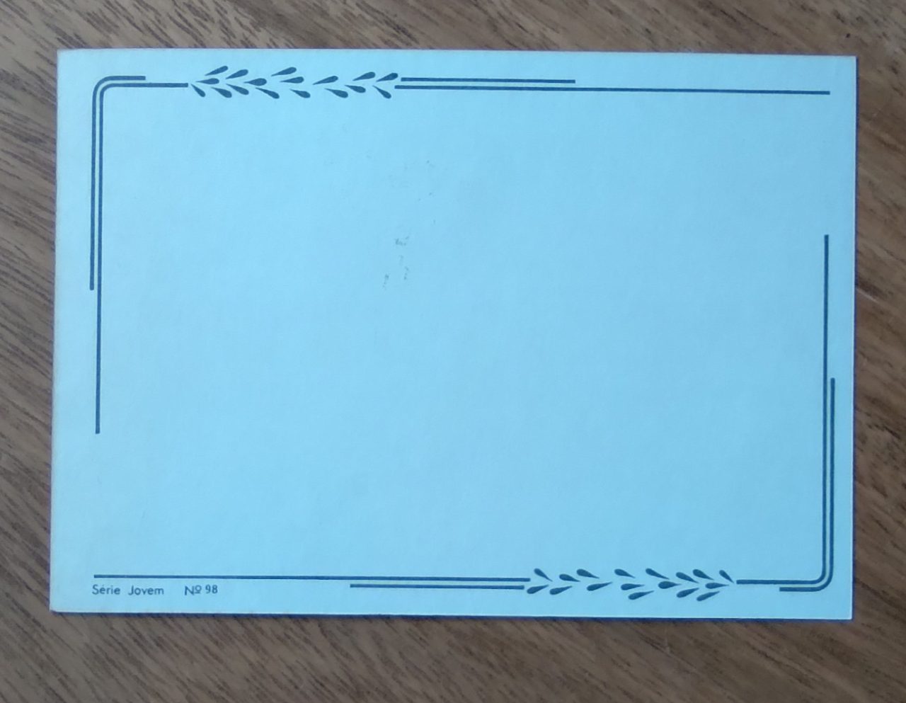 | Casa do Colecionador Cartão Postal Litoarte Jovem 98. Amor Ilusão sonhada a dois.