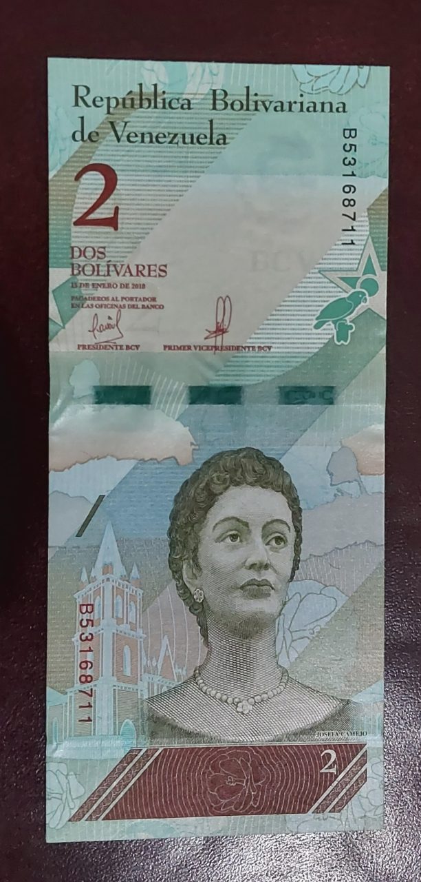 Cédulas do mundo Venezuela FE Sku 1306