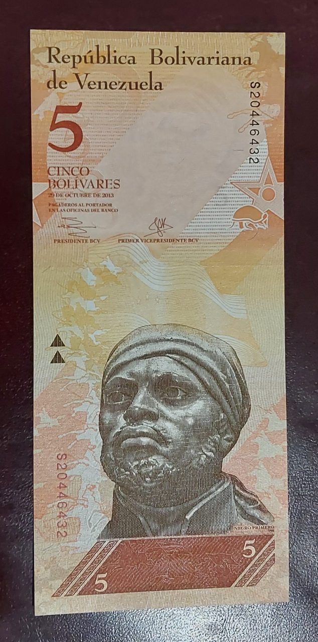 Cédulas do mundo Venezuela FE Sku 1307
