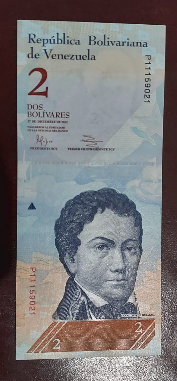 Cédulas do mundo Venezuela FE Sku 1309