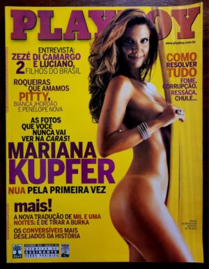 Playboy Nº 365 - Mariana Kupfer (Revista com Pôster) Novembro 2005