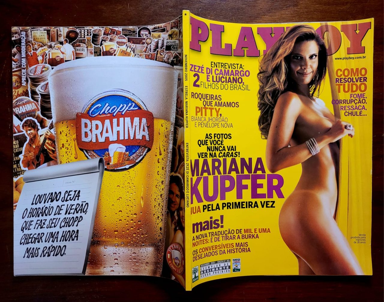 | Casa do Colecionador Playboy Nº 365 - Mariana Kupfer (Revista com Pôster) Novembro 2005
