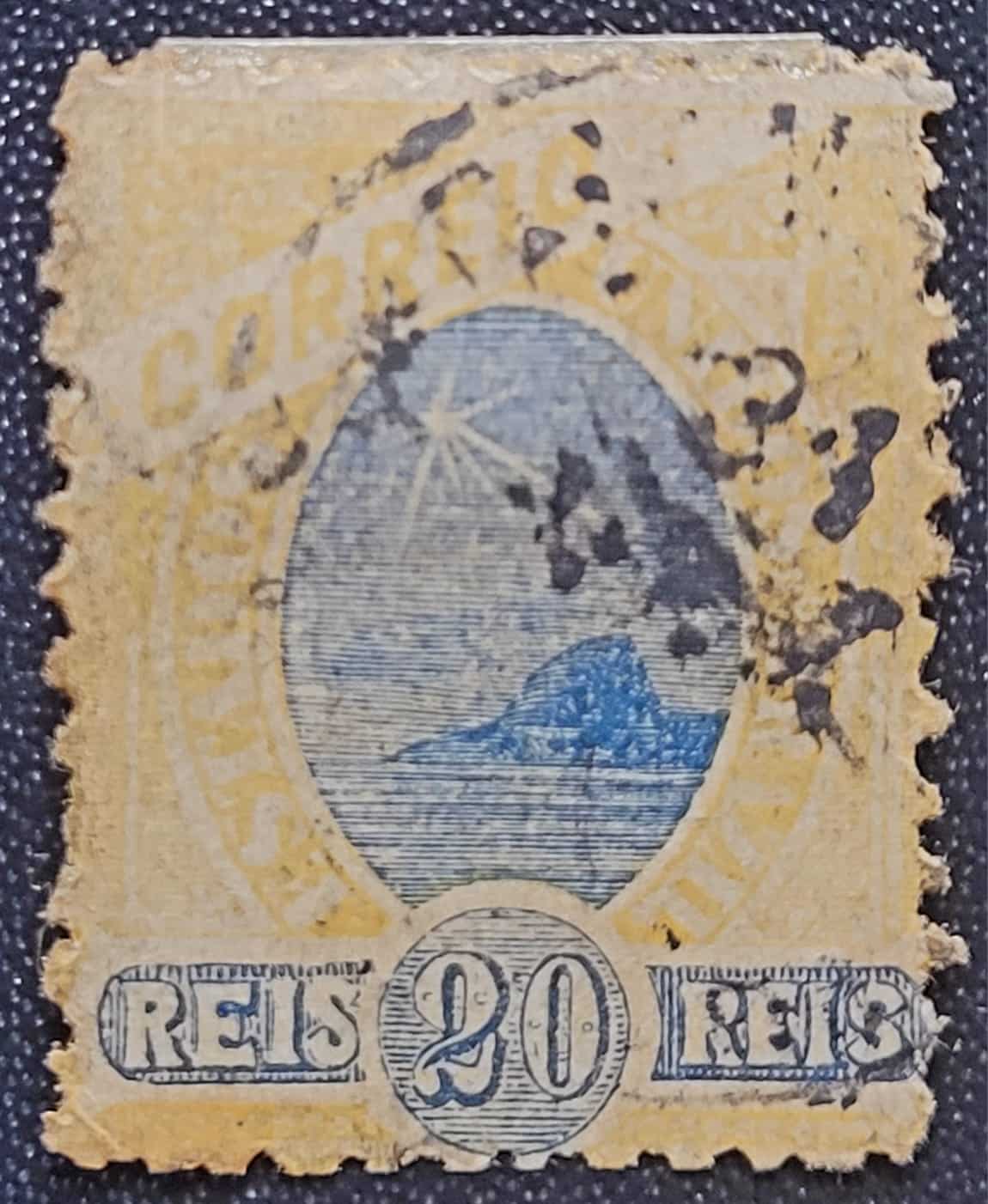 | Casa do Colecionador Regulares - RHM 082 a (Usado) 20 Réis - Tipos "Madrugada Republicana" - 1897 (Selos do Brasil)