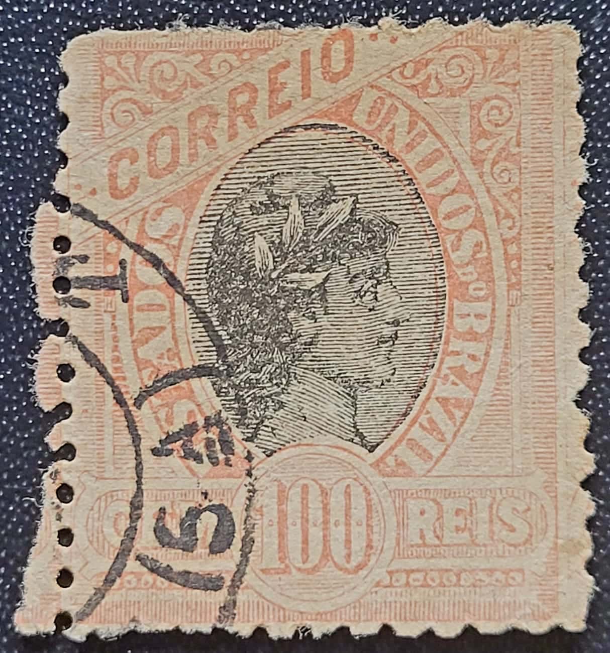 | Casa do Colecionador Regulares - RHM 084 (Usado) 100 Réis - Tipos "Madrugada Republicana" - 20/09/1894 (Selos do Brasil)