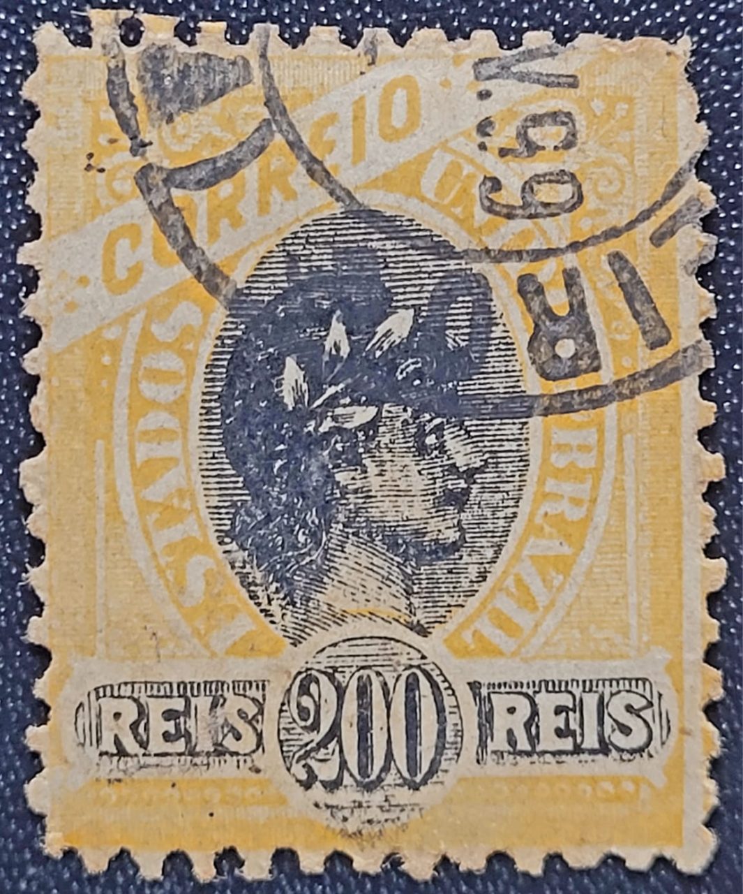 | Casa do Colecionador Regulares - RHM 085 a (Usado) 200 Réis - Tipos "Madrugada Republicana" - 1897 (Selos do Brasil)
