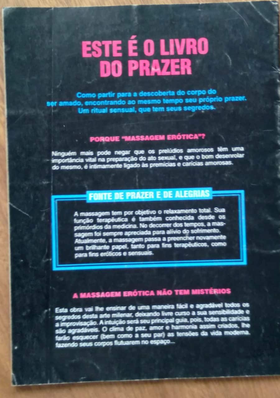 | Casa do Colecionador Revista Massagem erotica 2. Sensualidade arte e segredos.