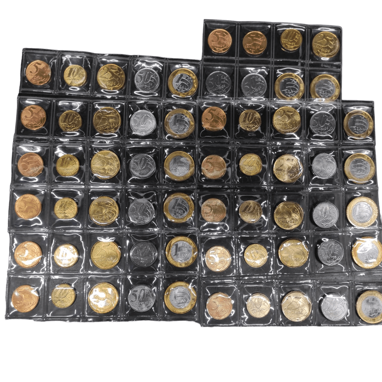 Set de Moedas Flor de Cunho FC de 2013 a 2024