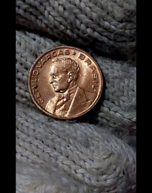 20 Centavos 1943 Níquel Rosa FC Sku 1345