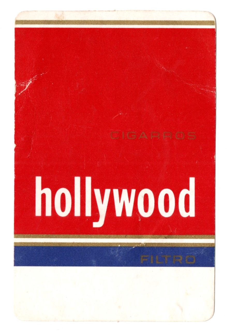 | Casa do Colecionador Calendario De Bolso Cigarros Hollywood 1976