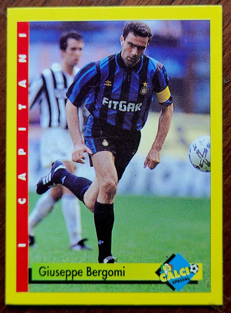 | Casa do Colecionador Card Italiano - Calcio 93 Special Nº 26 - Giuseppe Bergomi - Inter