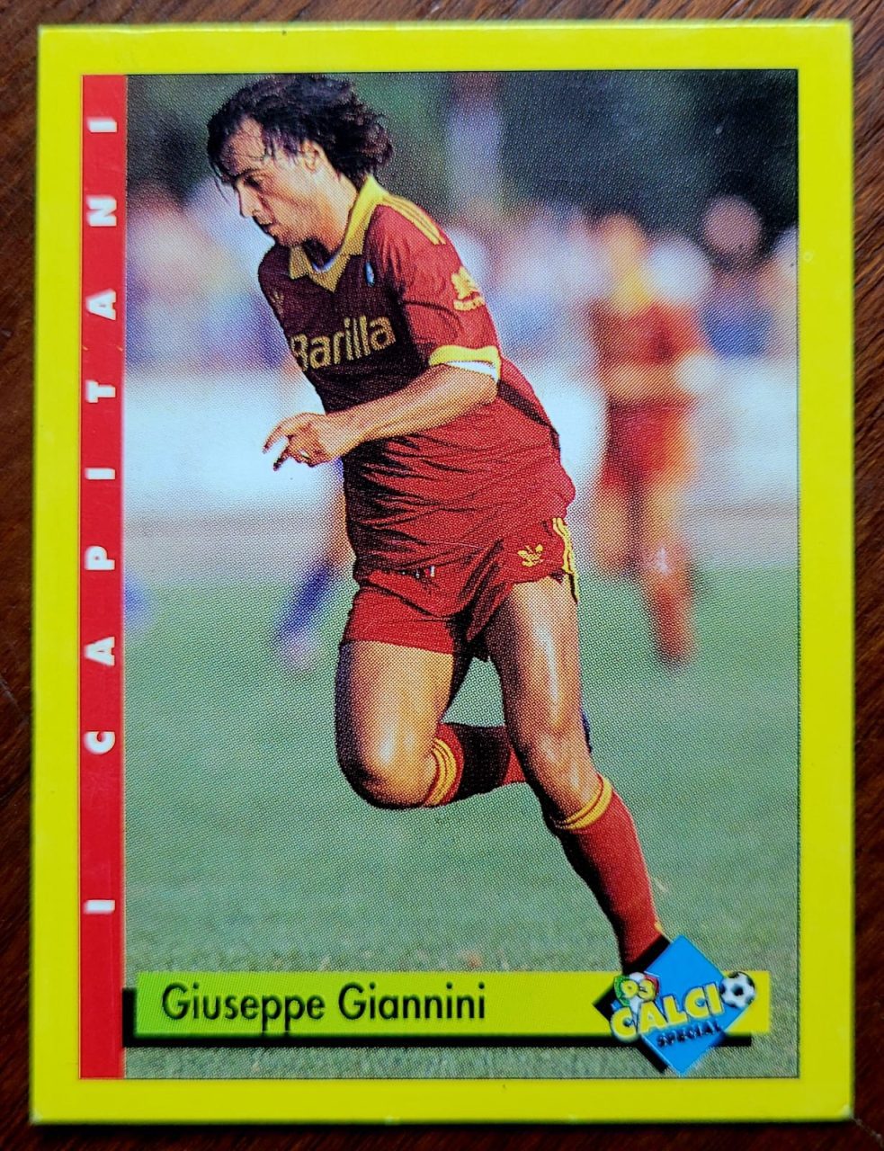 | Casa do Colecionador Card Italiano - Calcio 93 Special Nº 33 - Giuseppe Giannini - Roma