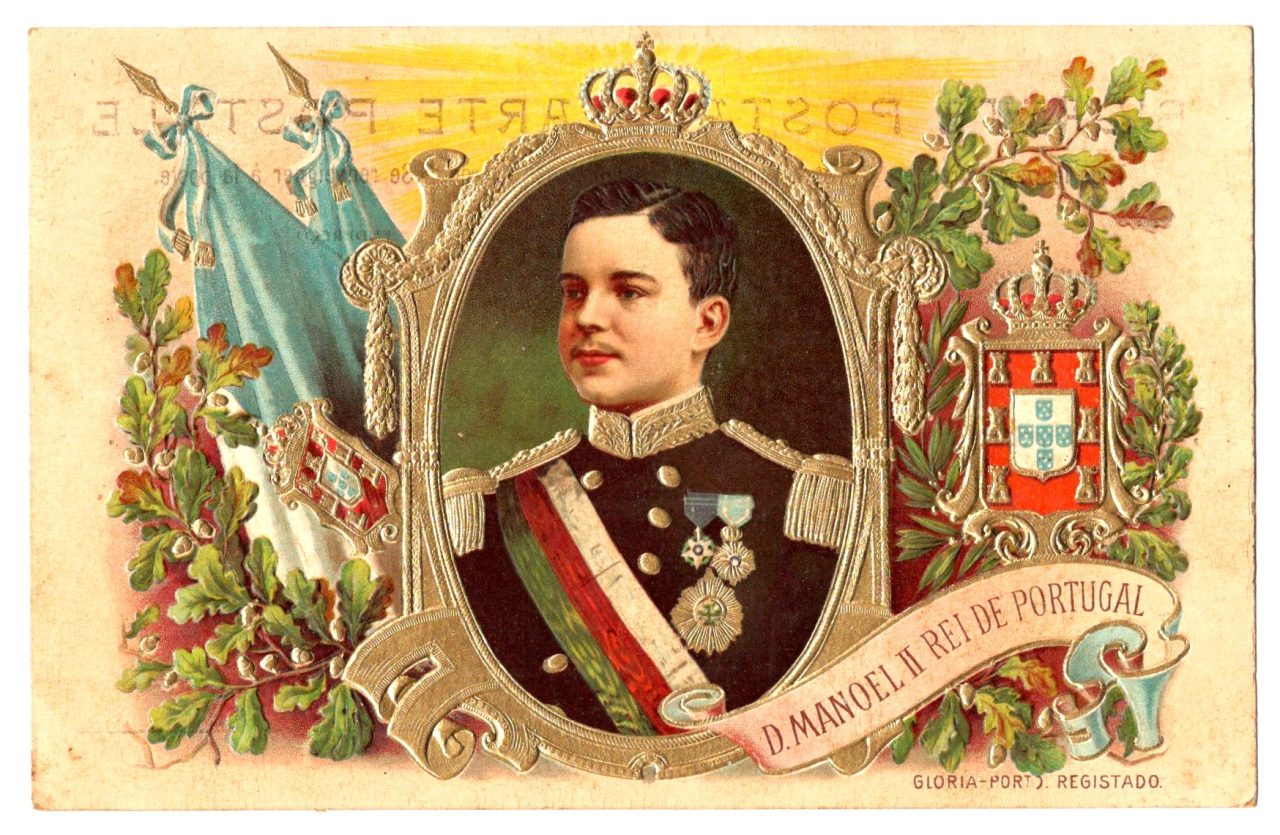 | Casa do Colecionador Cartao Postal - D. Manoel II - Rei De Portugal - 1900