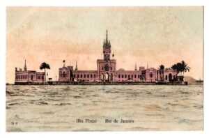Cartao Postal - Ilha Fiscal - Rio de Janeiro - 1910