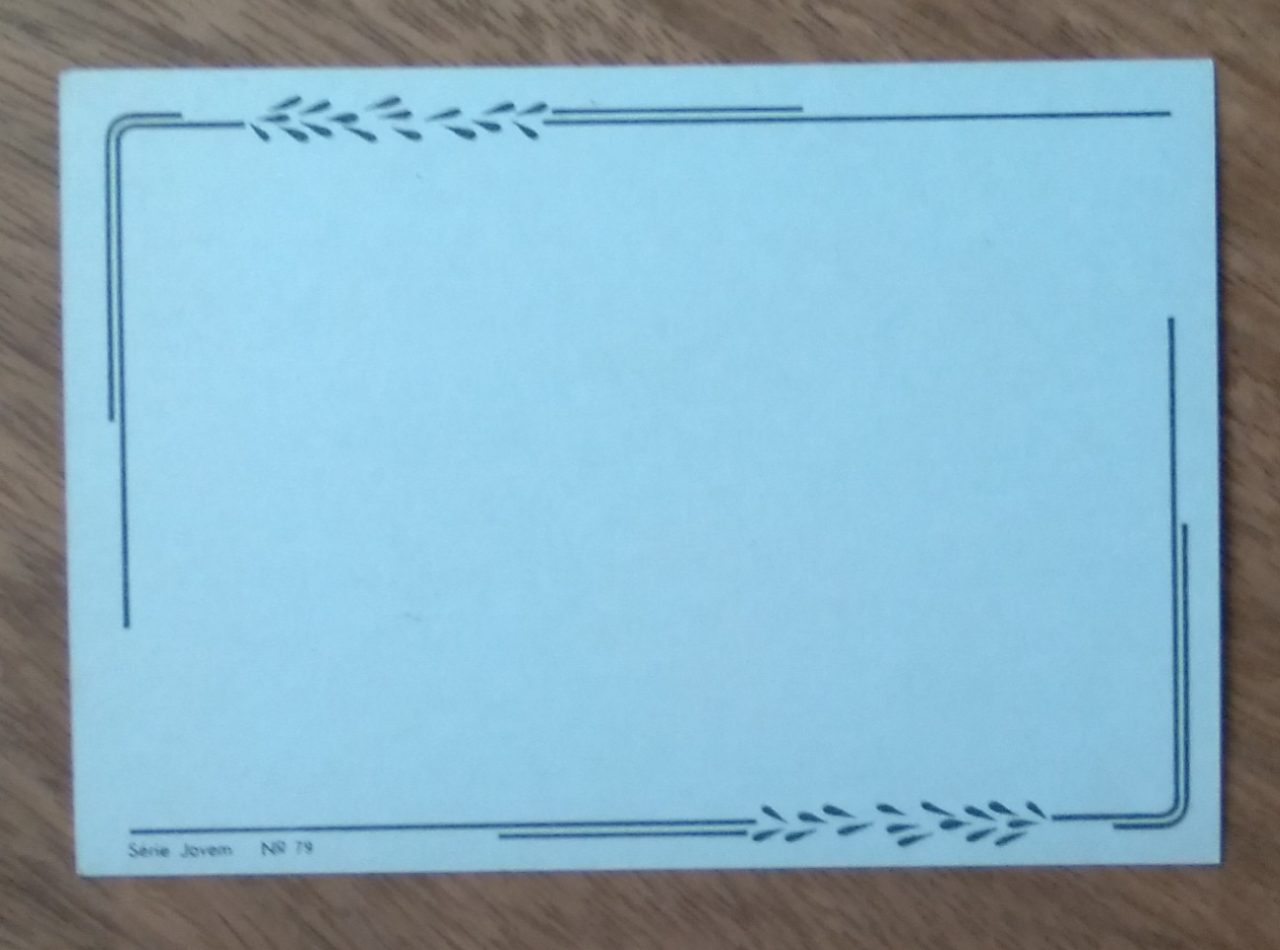 | Casa do Colecionador Cartão Postal Litoarte Jovem 79. Vergonha deixo de lado.