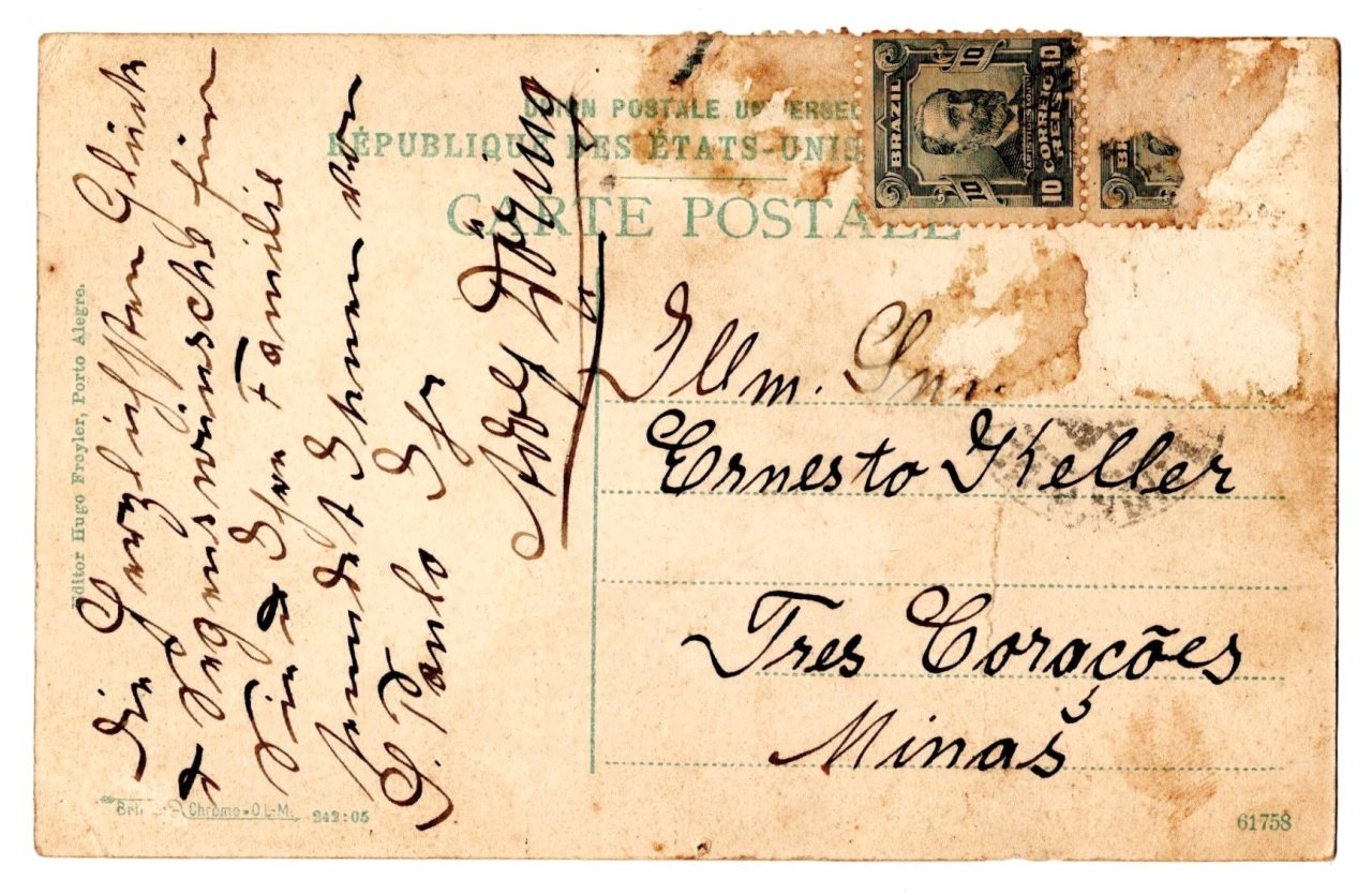 | Casa do Colecionador Cartao Postal - Porto - Sao Sebastiao Do Cai - RS - Anos 20