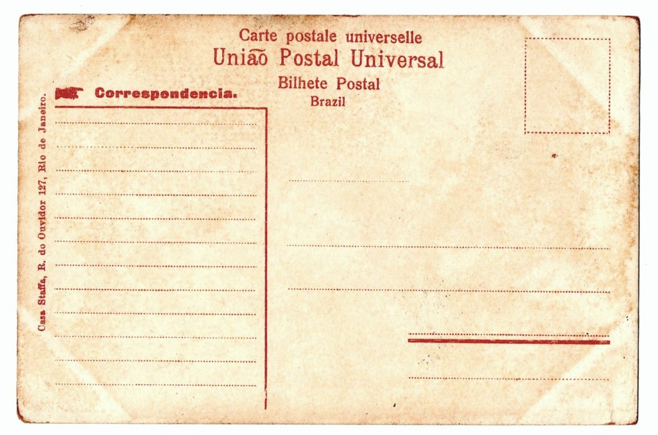 | Casa do Colecionador Cartao Postal - Praca Do Mercado Ancoradouro - RJ - Anos 20