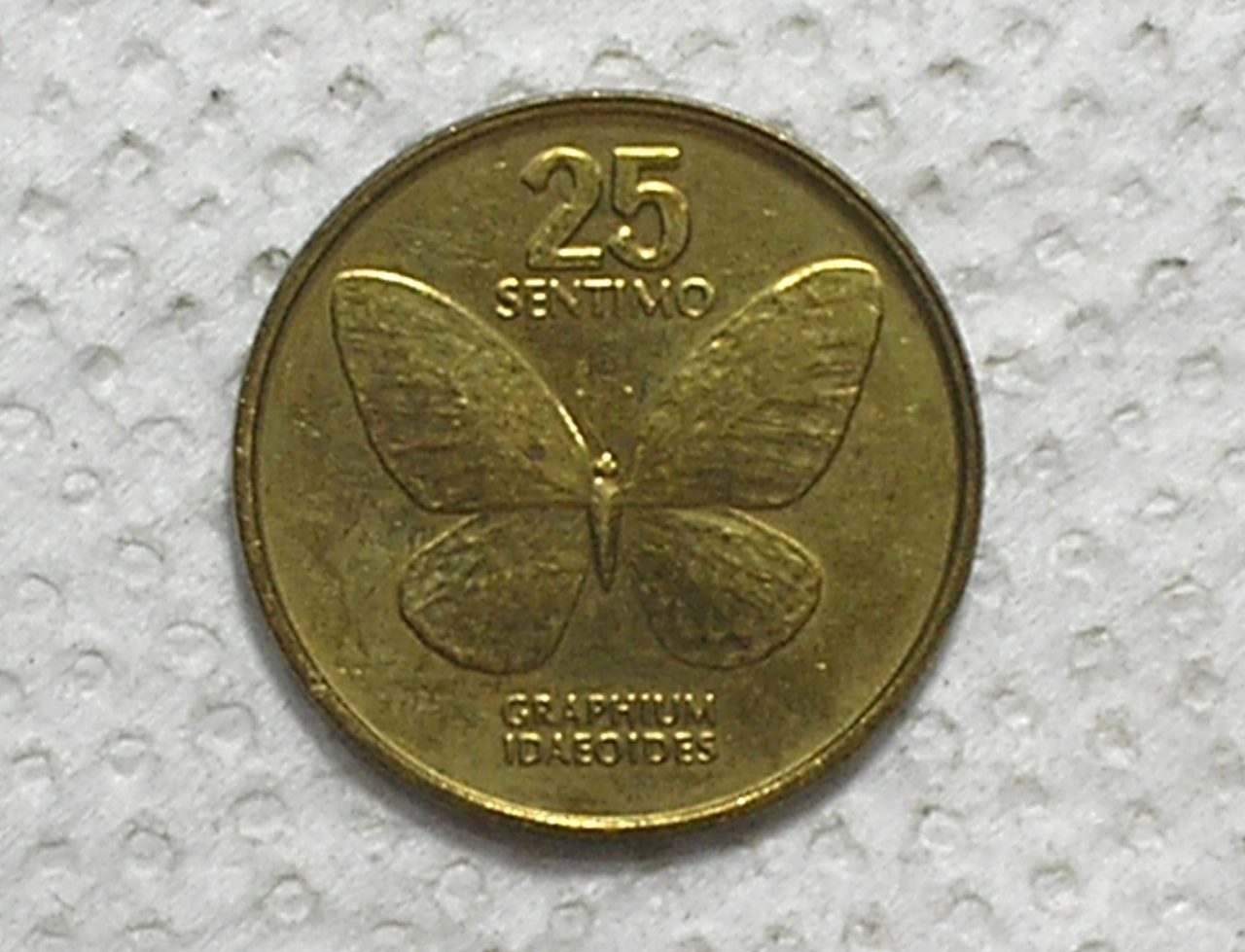 | Casa do Colecionador Filipinas) 25 Sentimos - 1990 / Sob / Bz/Al / box57
