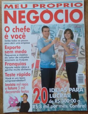 L28q. Revista Meu próprio negócio 1. 20 ideias para Lucrar.