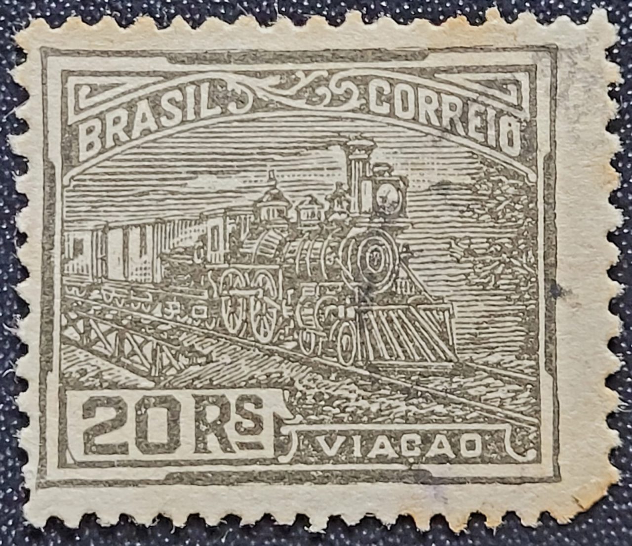 | Casa do Colecionador Regulares - RHM 174 (Usado) 20 Réis - Viação - Vovó Parte 1 - 12/05/1920/22