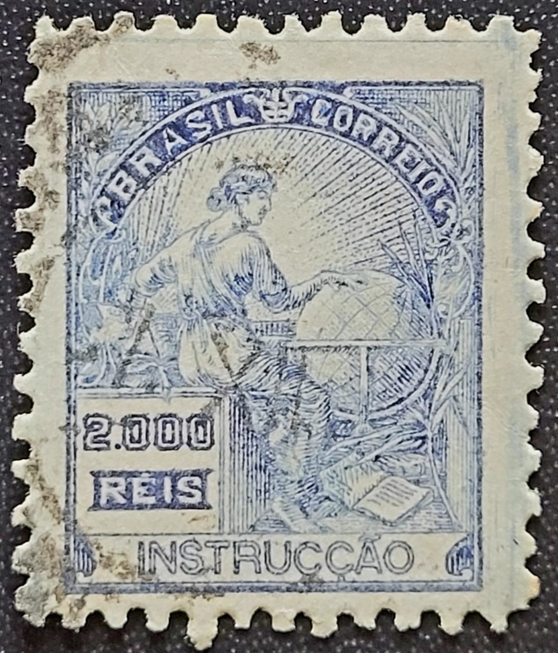 | Casa do Colecionador Regulares - RHM 207 (Usado) 2.000 Réis - Instrução - Vovó Parte 1 - 1921/1926