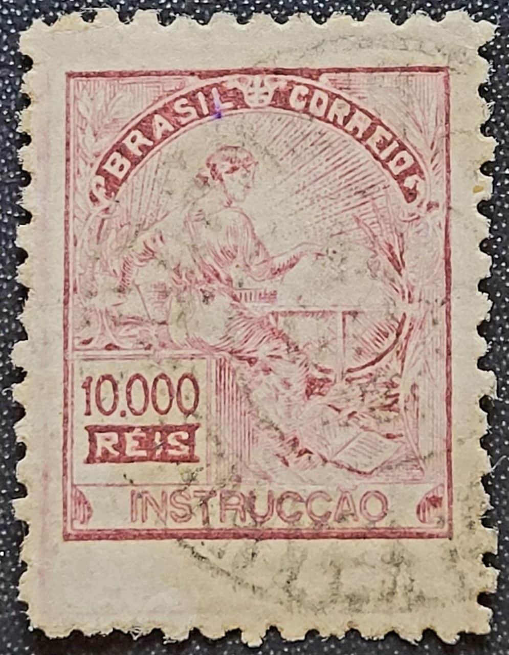 | Casa do Colecionador Regulares - RHM 241 (Usado) 10.000 Réis - Mercúrio e Globo - Vovó Parte 1 - 1924/1932
