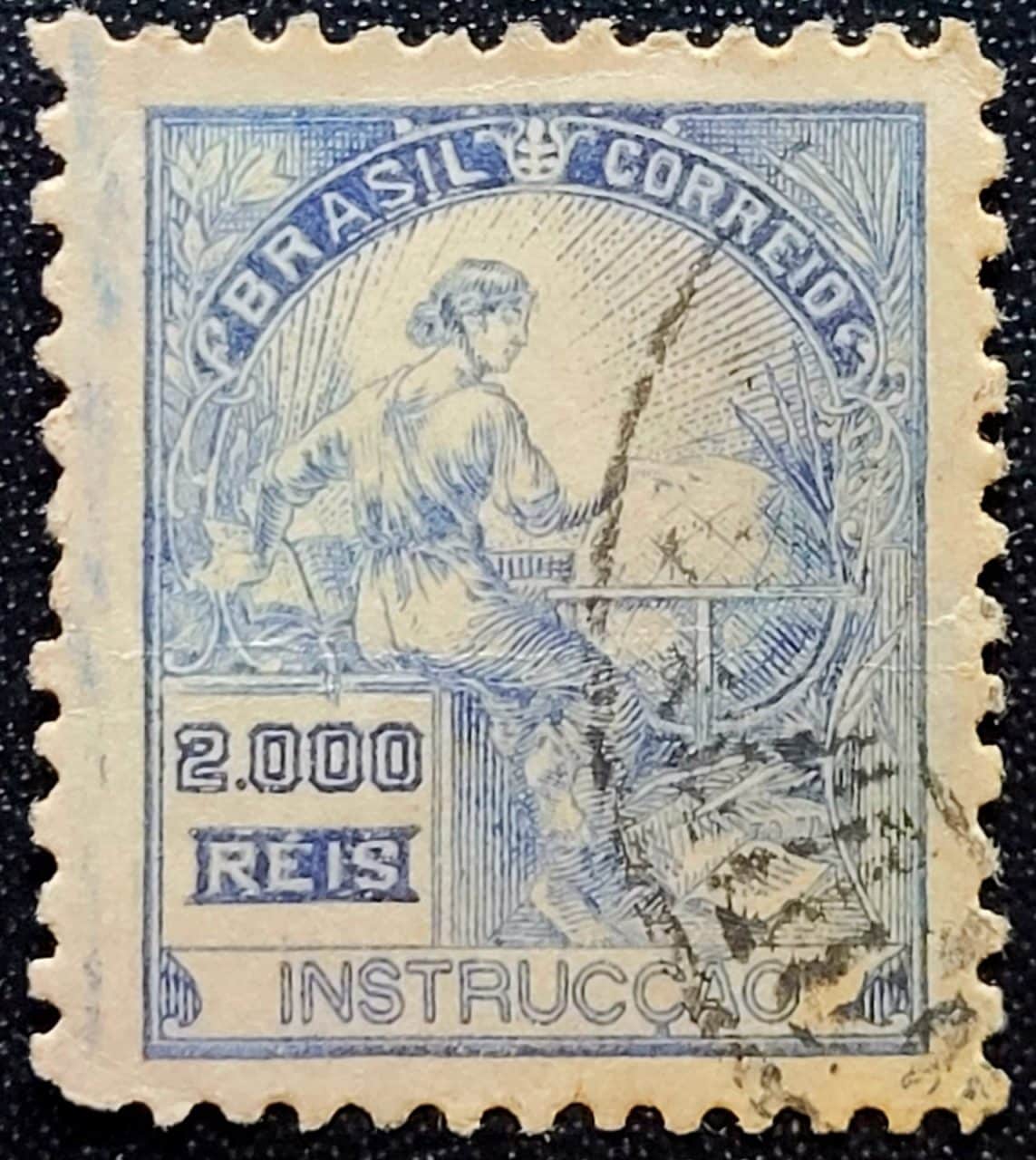 | Casa do Colecionador Regulares - RHM 308 (Usado) 2.000 Réis - Instrução - Vovó Parte 2 - 1936/1937